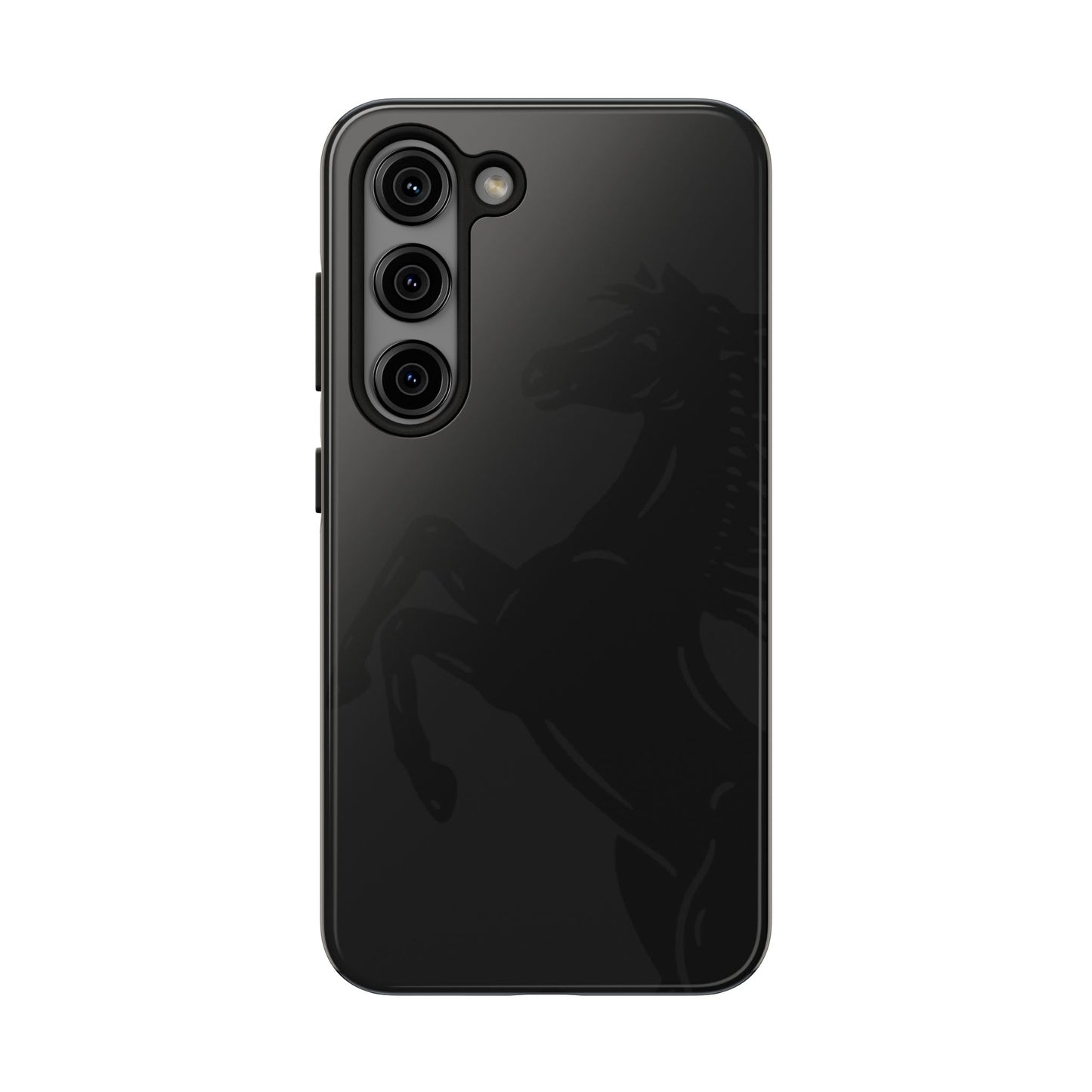 BLACK - Tough Phone Case