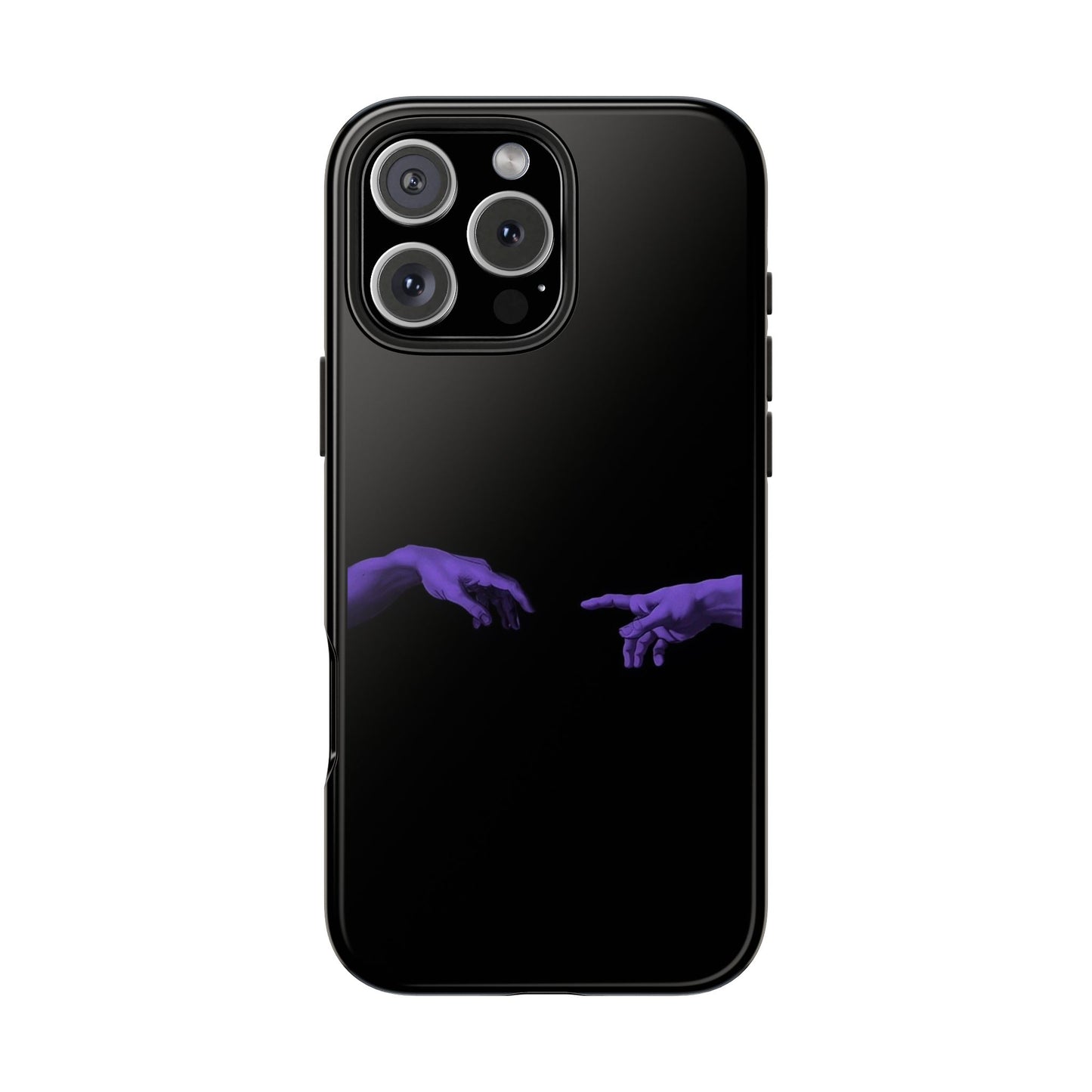 BLACK - Tough Phone Case