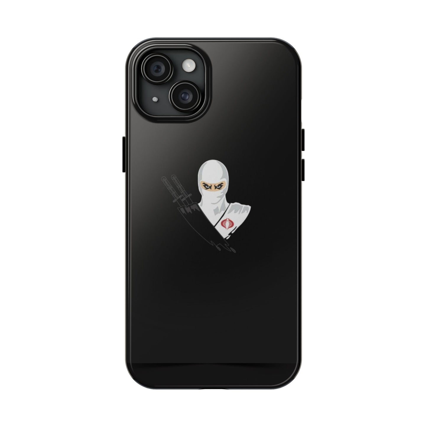 BLACK - Tough Phone Case