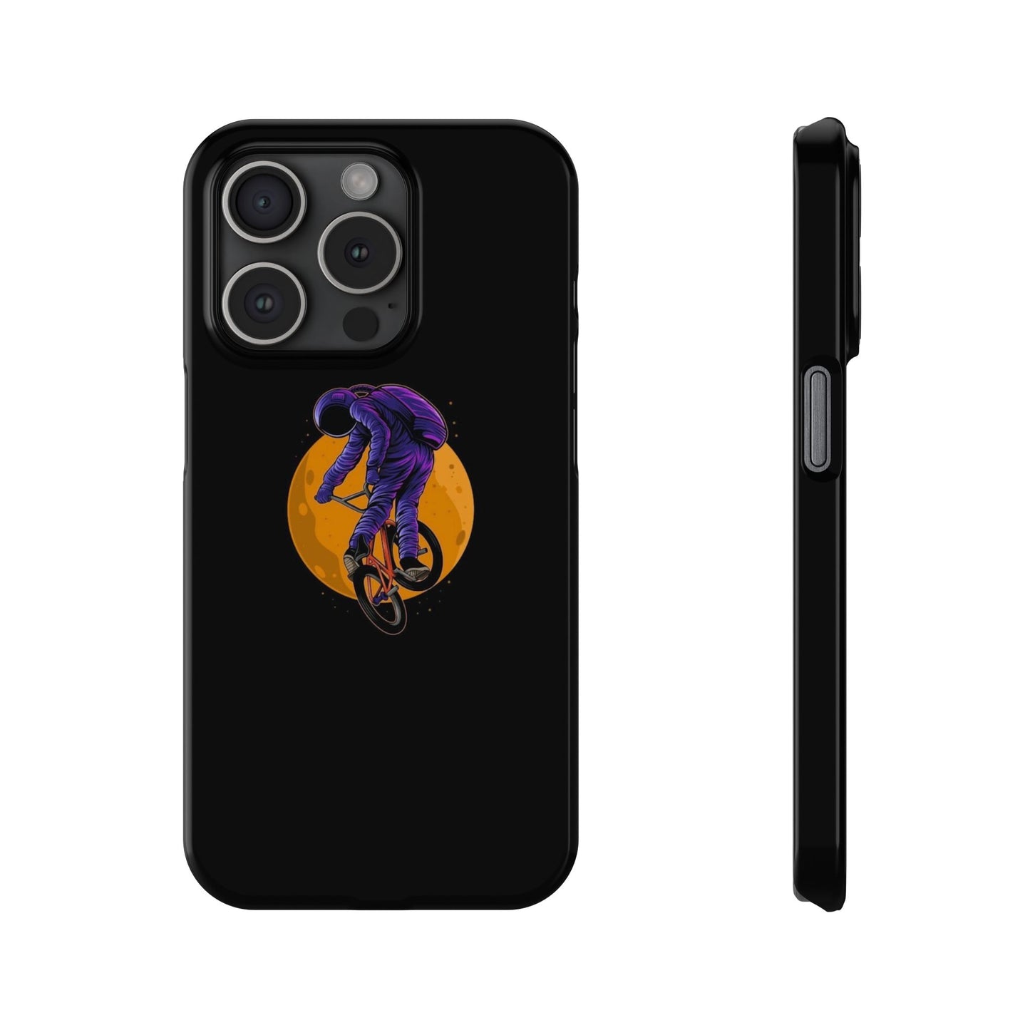 BLACK - Slim Phone Case