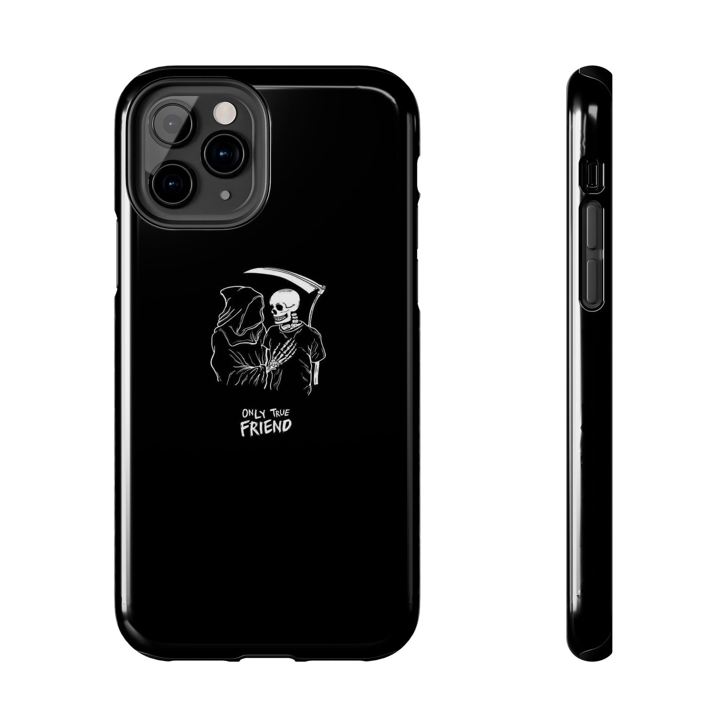 BLACK - Tough Phone Case