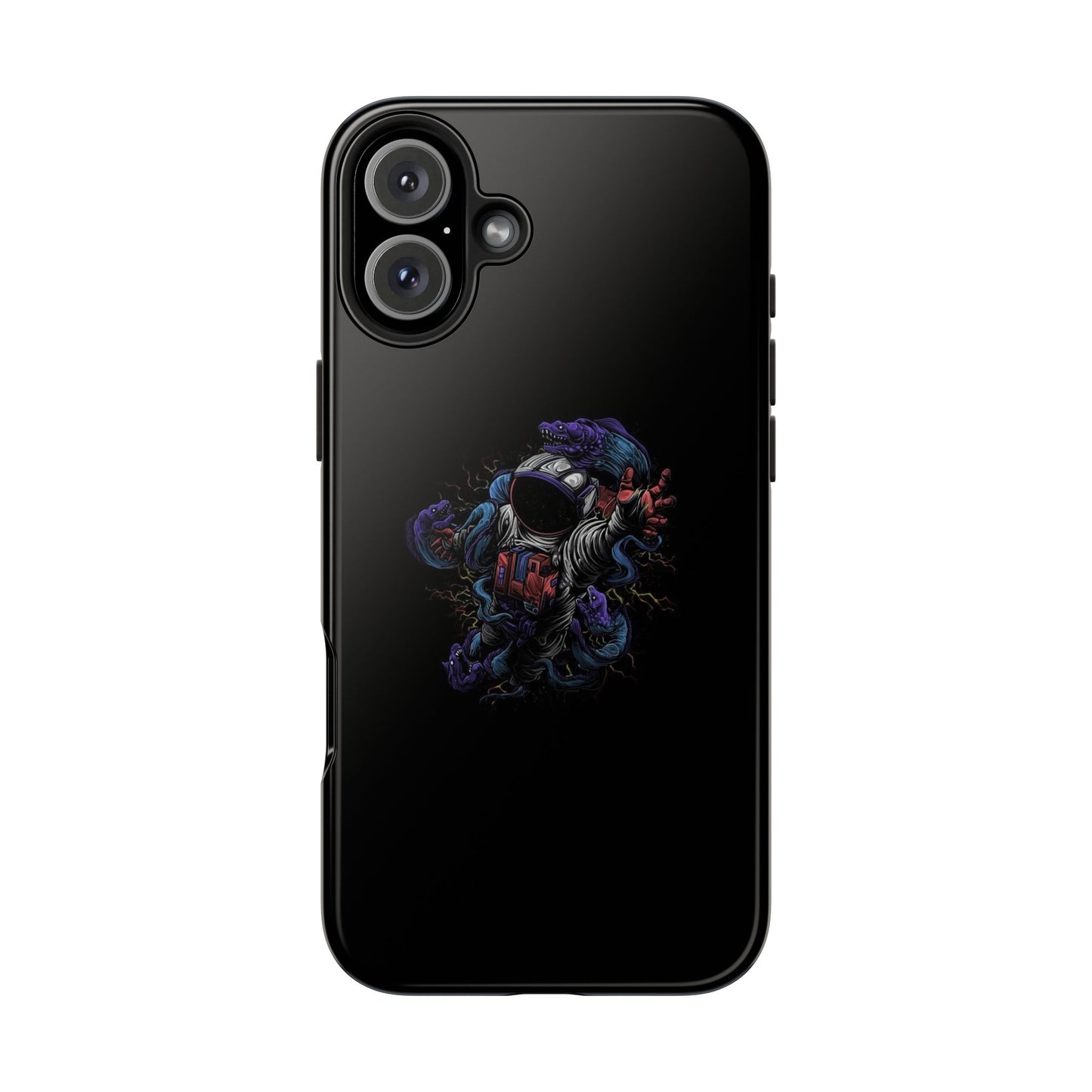 BLACK - Tough Phone Case