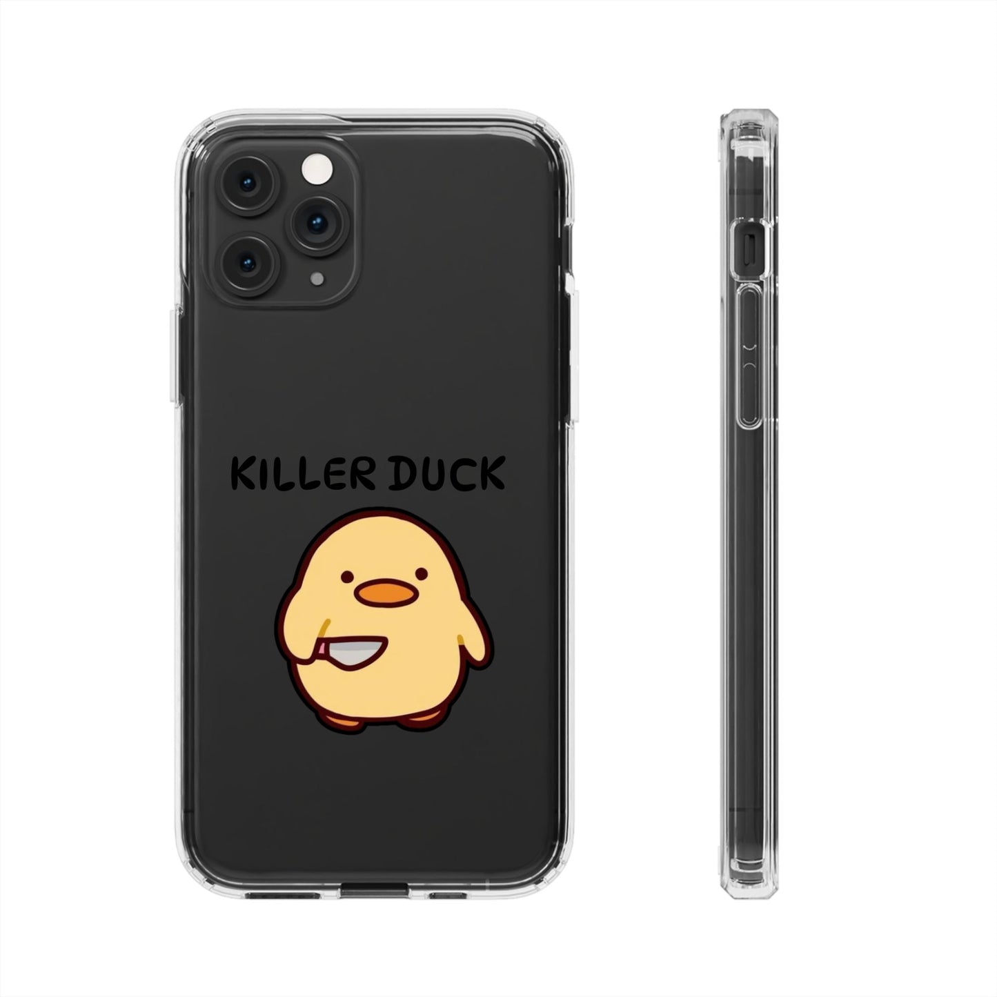 Killer Duck - Clear Phone Case