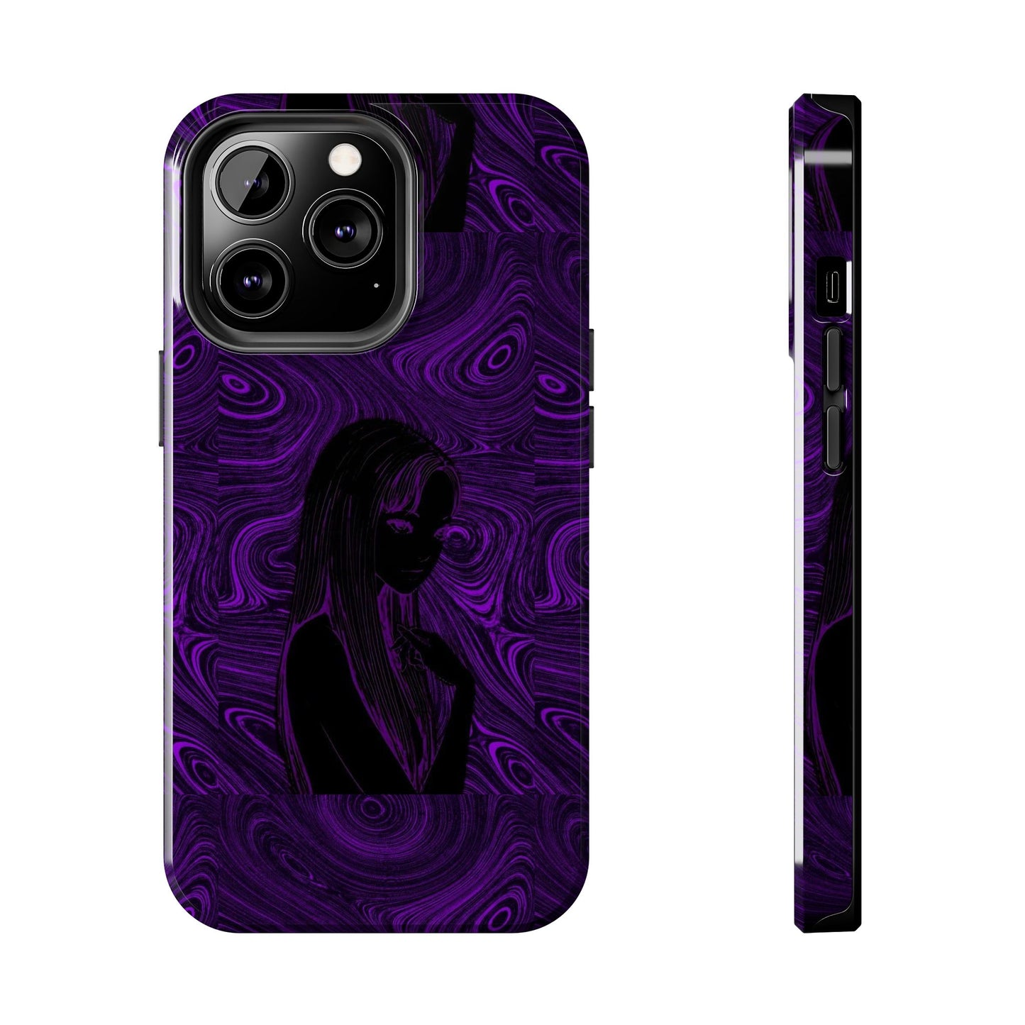BLACK&PURPLE - Tough Phone Case