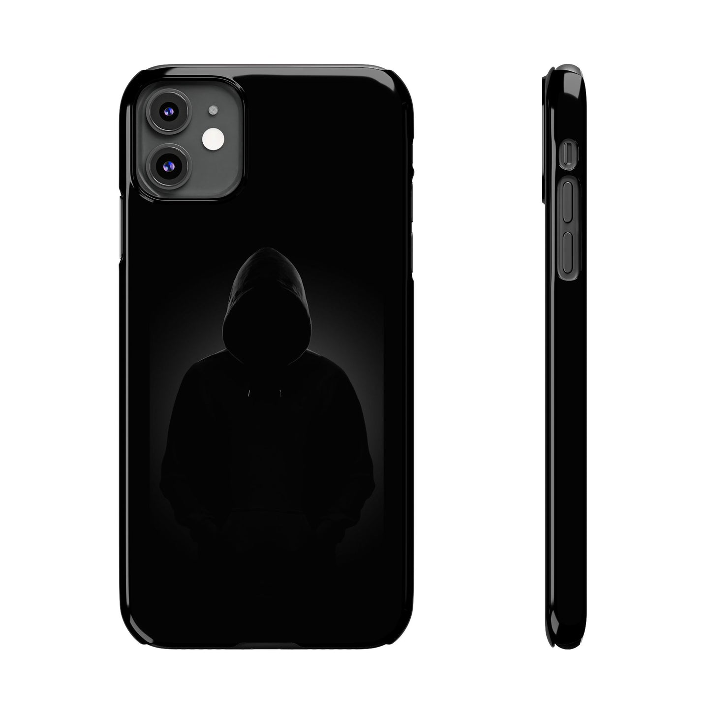 BLACK - Slim Phone Case
