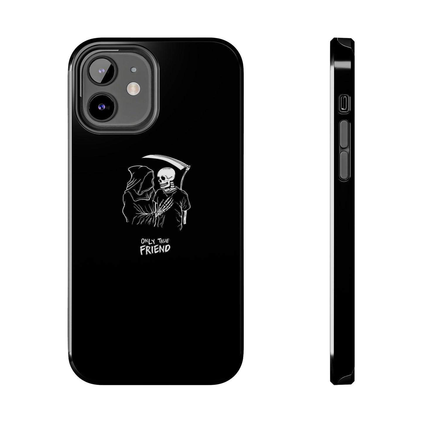 BLACK - Tough Phone Case