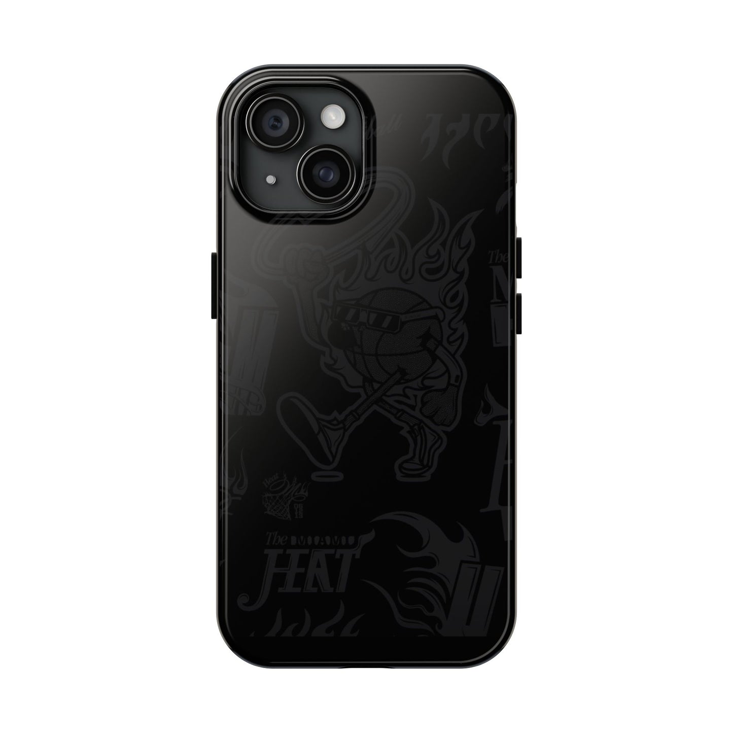 BLACK - Tough Phone Case