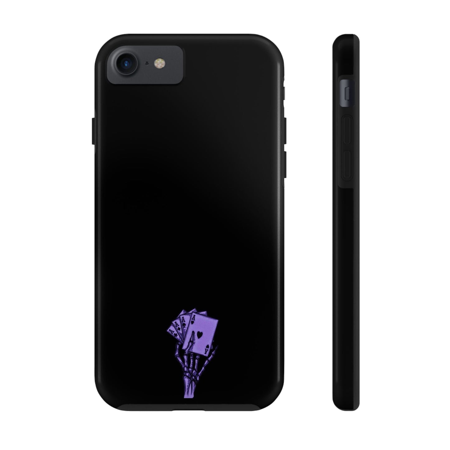 BLACK - Tough Phone Case