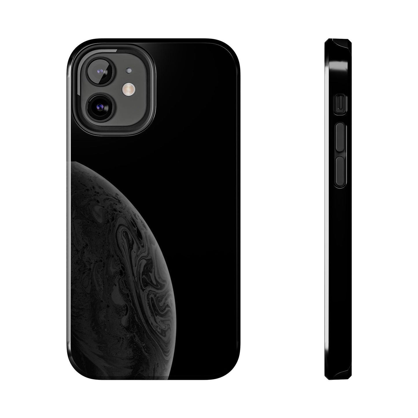 BLACK - Tough Phone Case