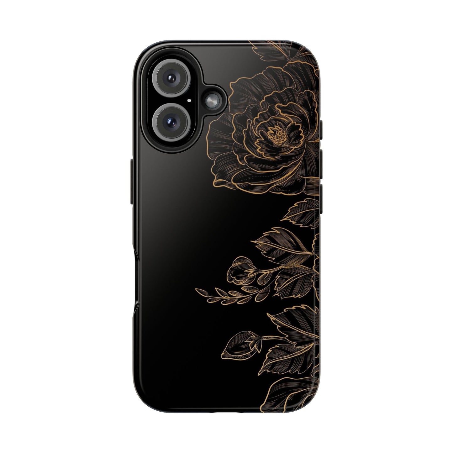 BLACK - Tough Phone Case