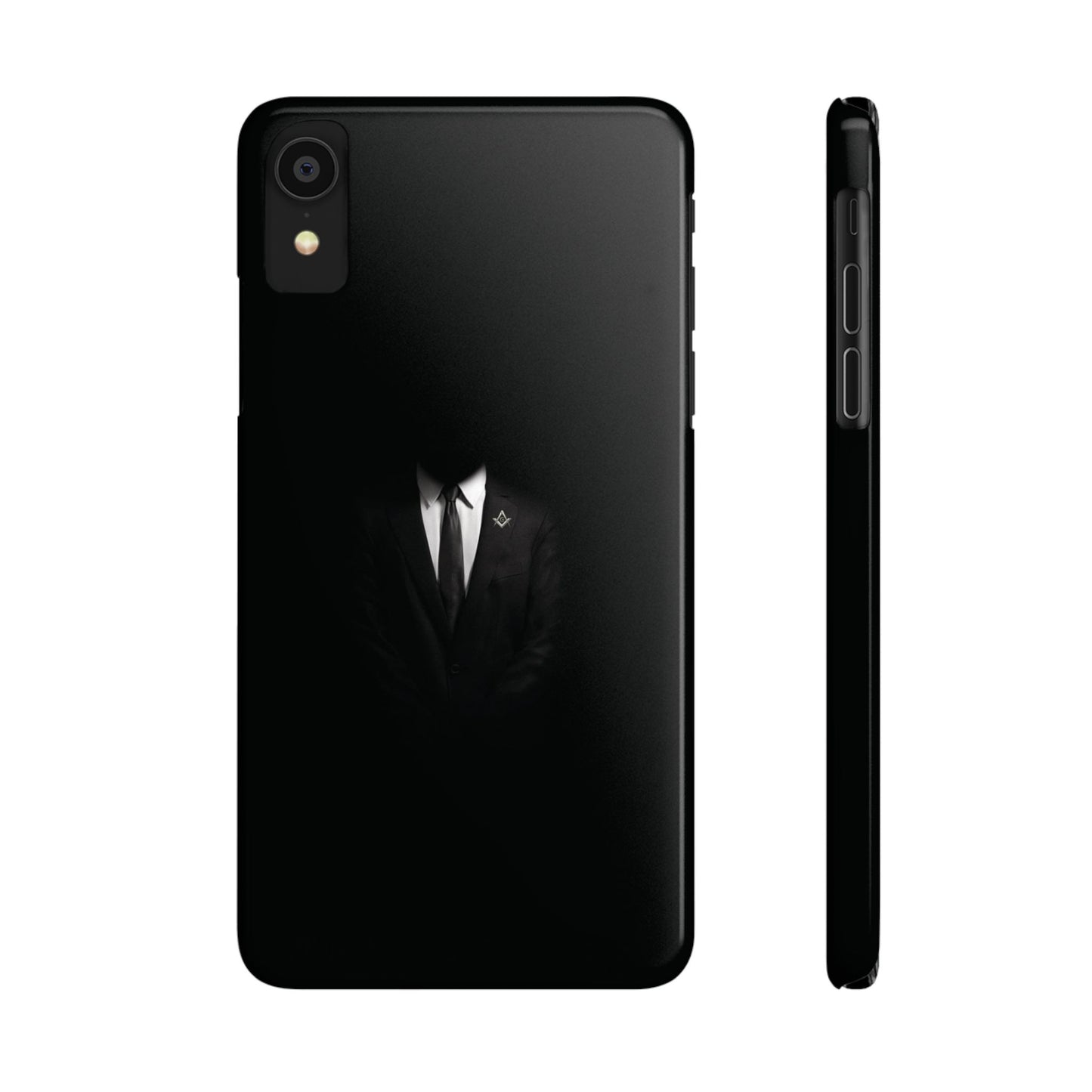 BLACK - Slim Phone Case