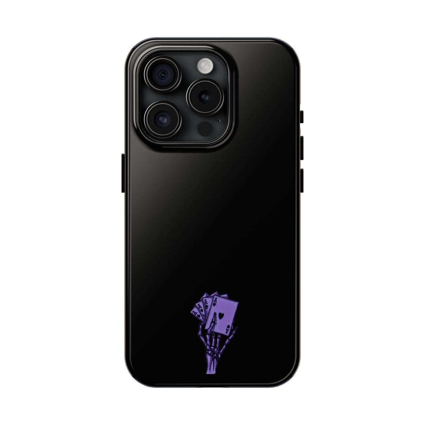 BLACK - Tough Phone Case