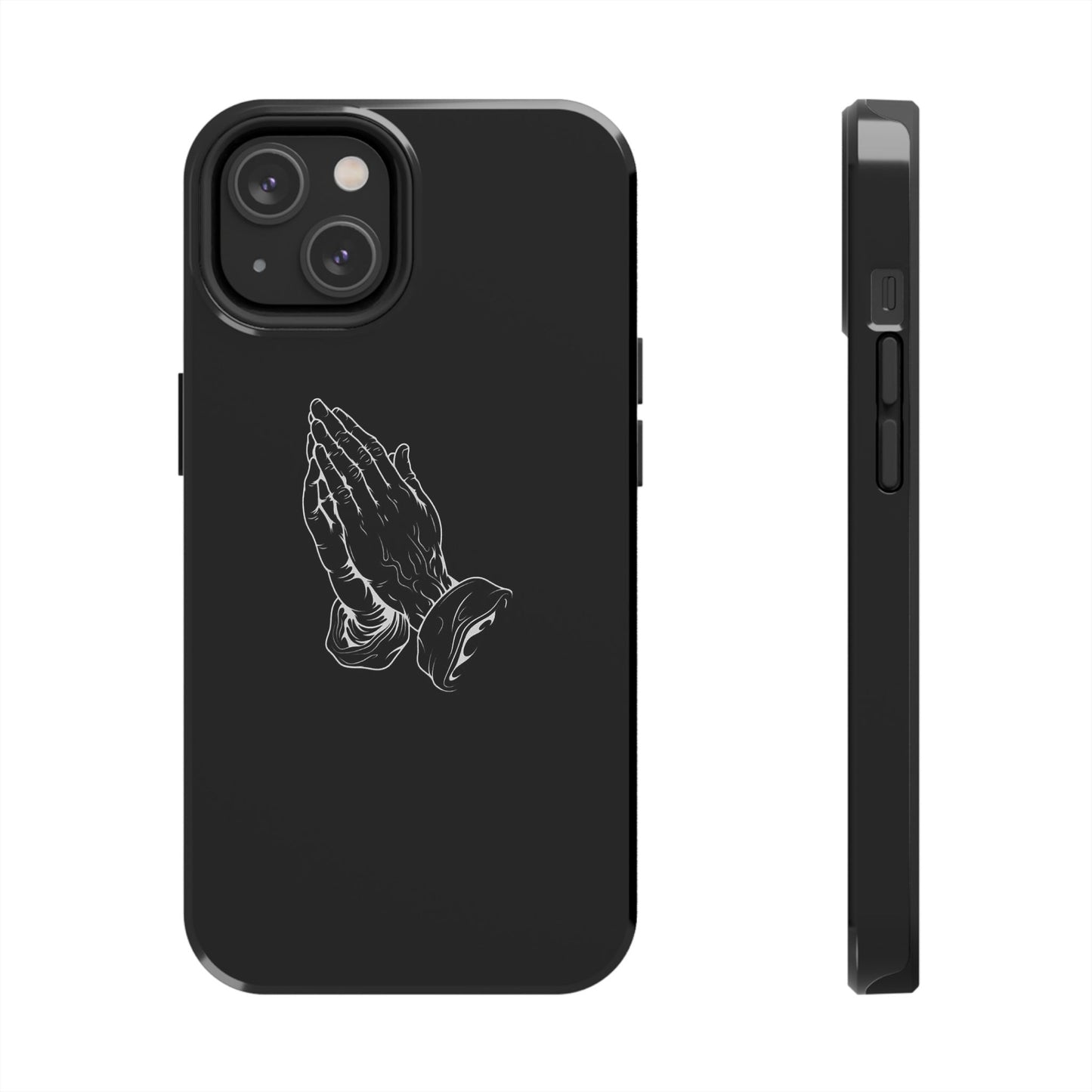 BLACK - Tough Phone Case