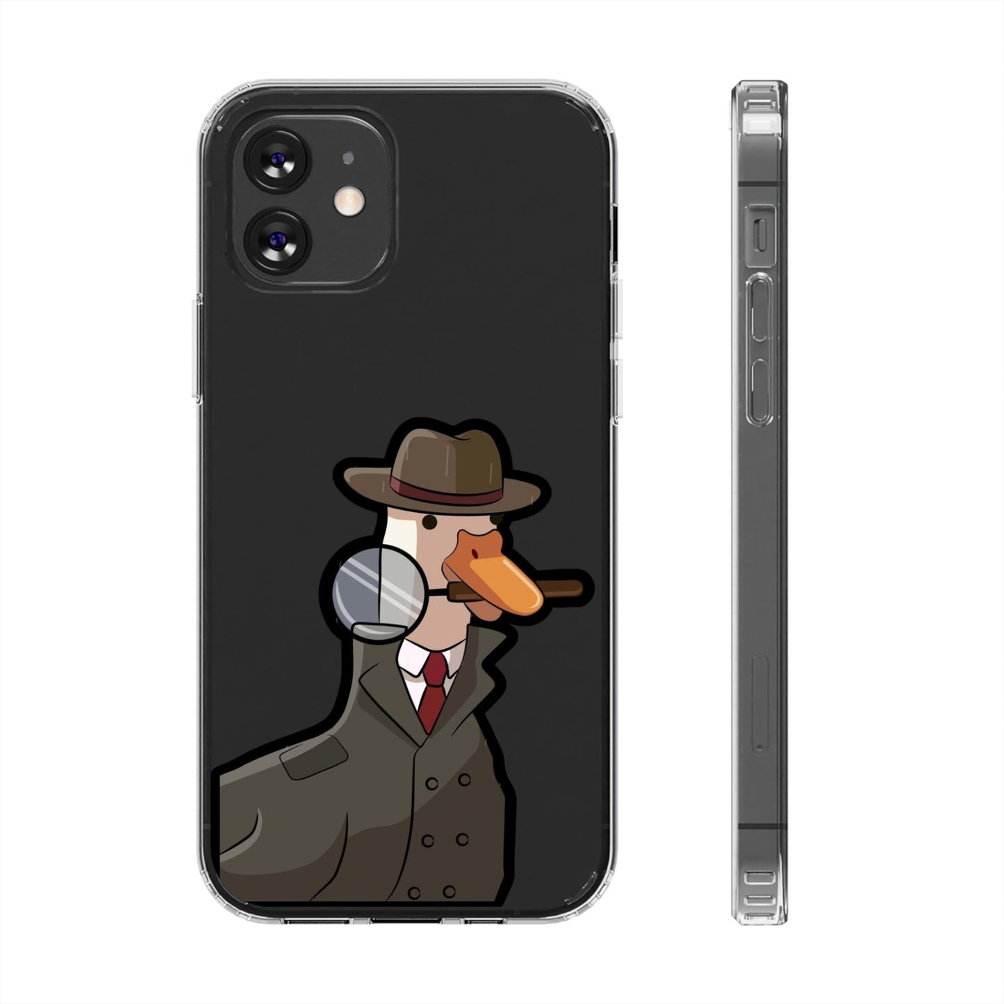 SPY Duck - Clear Phone Case