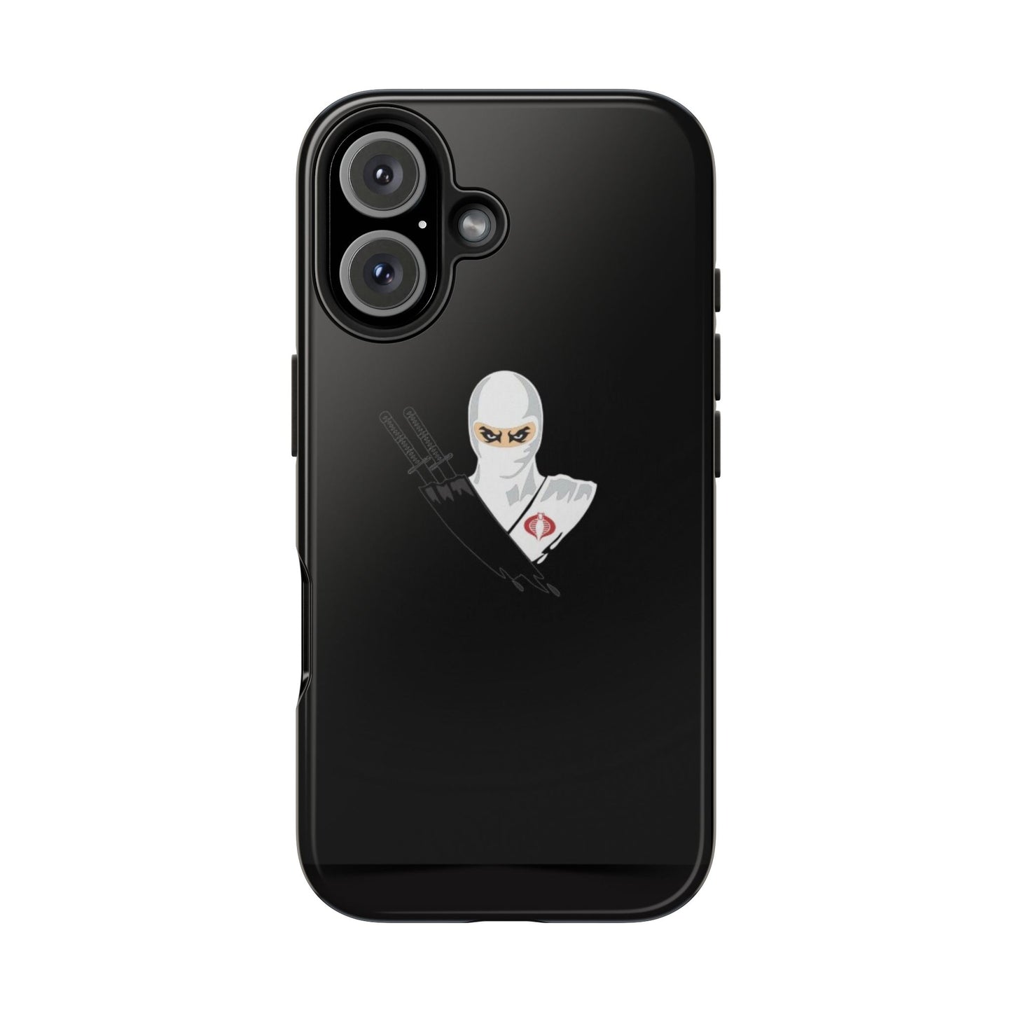BLACK - Tough Phone Case