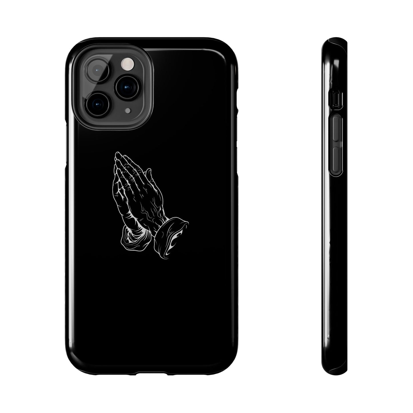 BLACK - Tough Phone Case