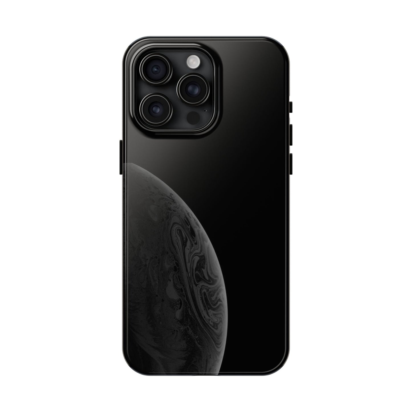 BLACK - Tough Phone Case