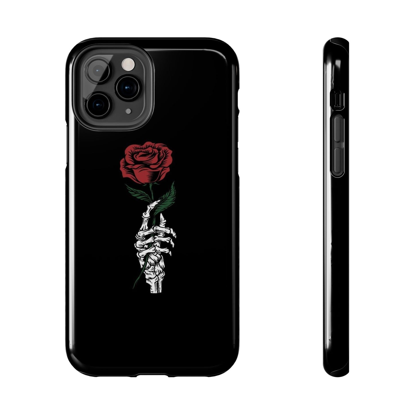 BLACK - Tough Phone Case