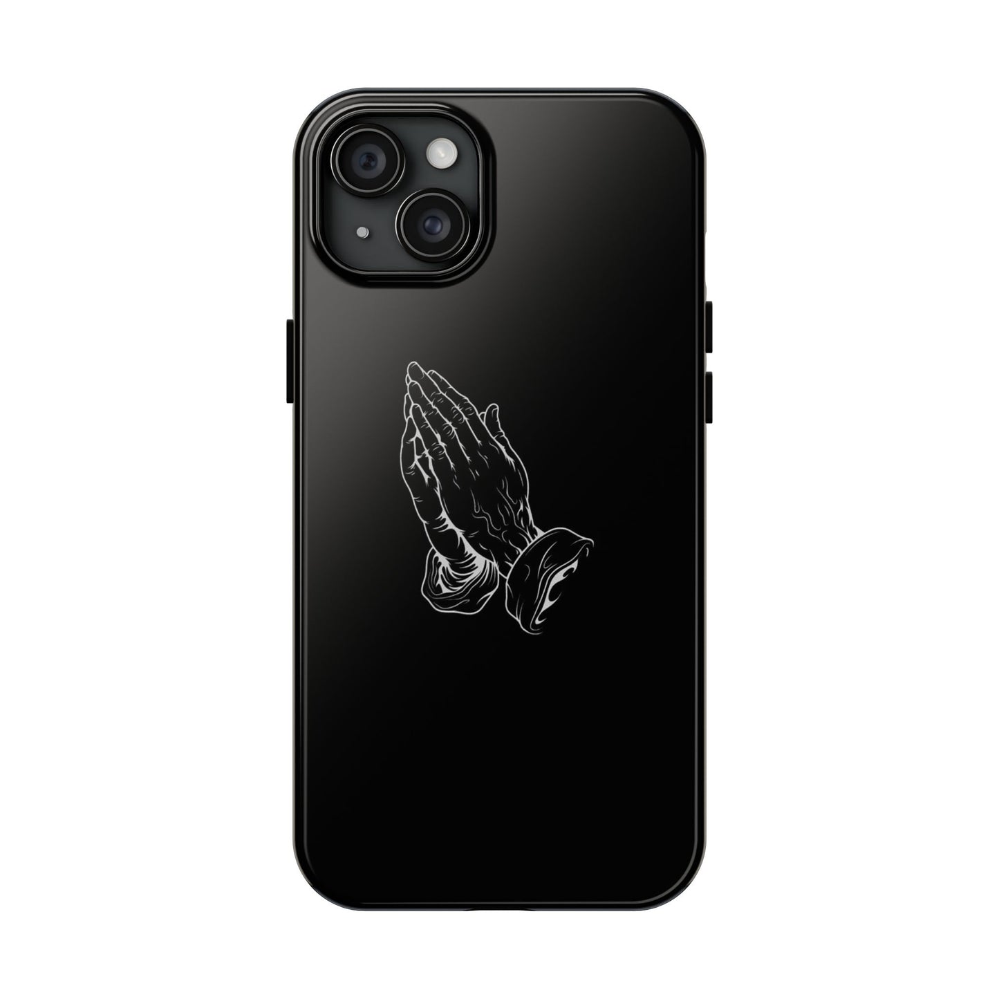 BLACK - Tough Phone Case