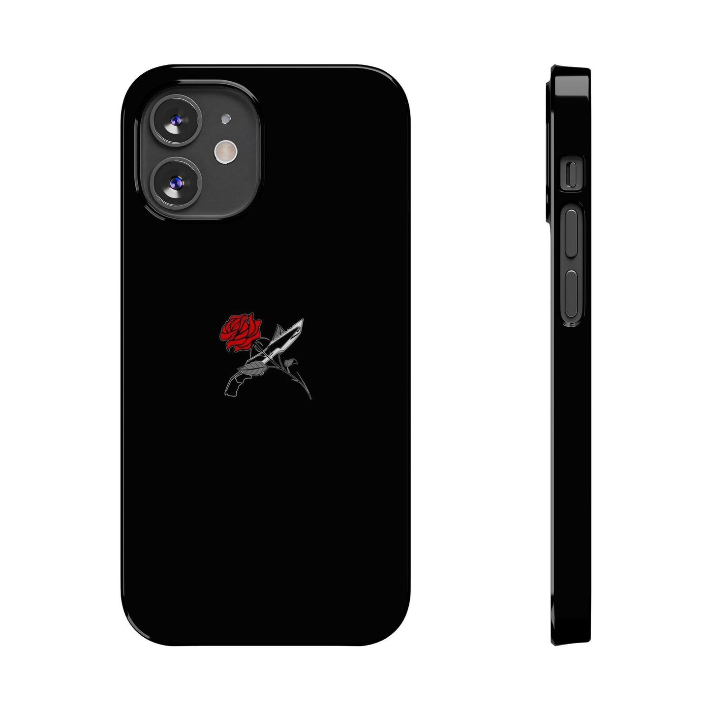 BLACK - Slim Phone Case