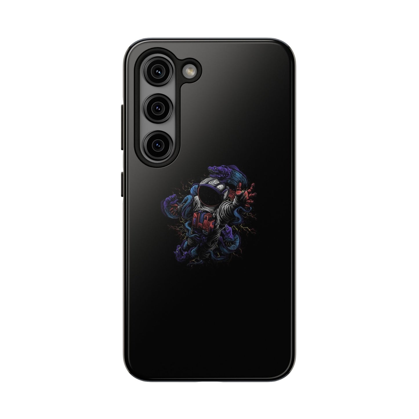 BLACK - Tough Phone Case
