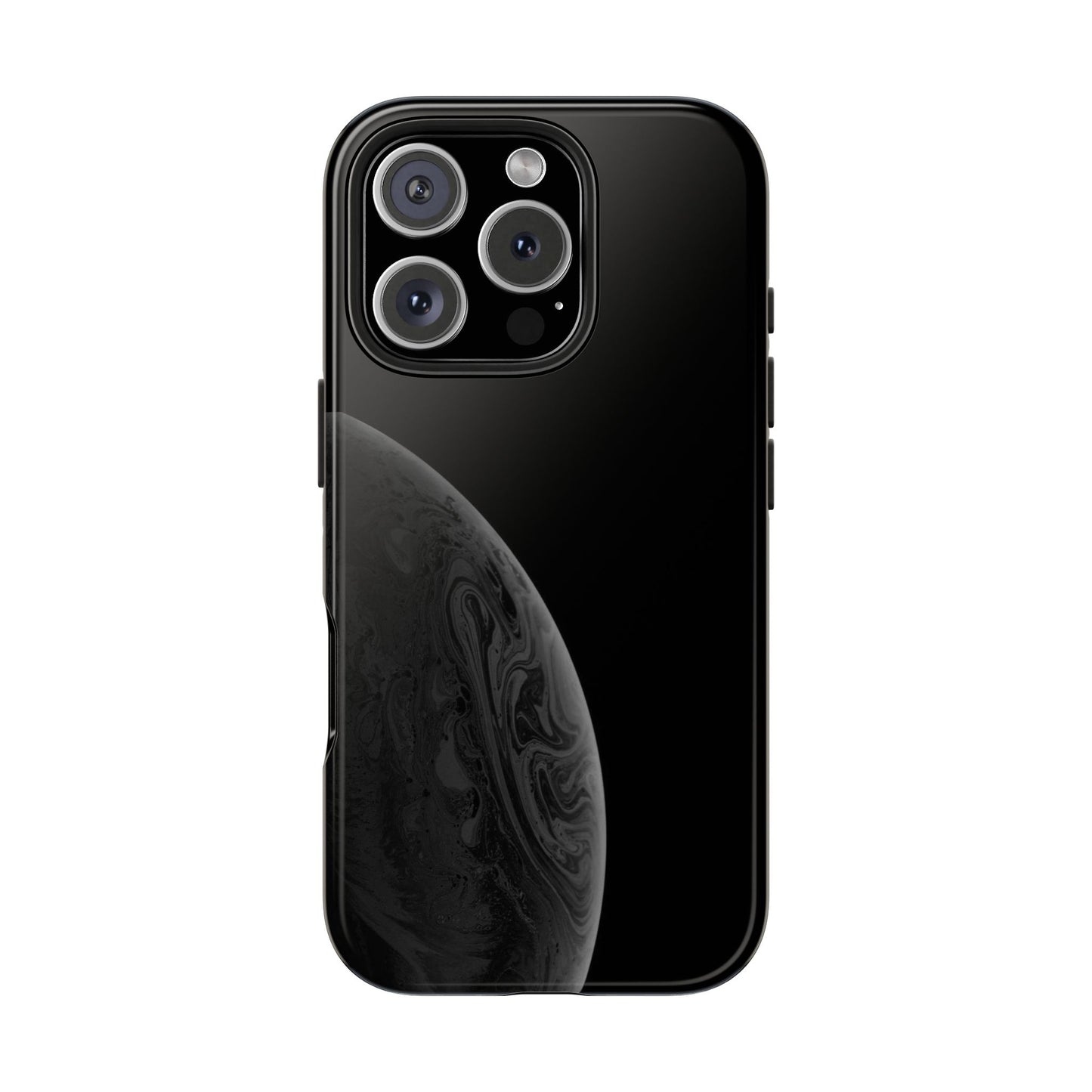 BLACK - Tough Phone Case