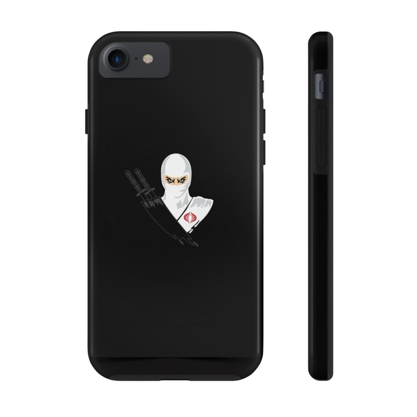 BLACK - Tough Phone Case