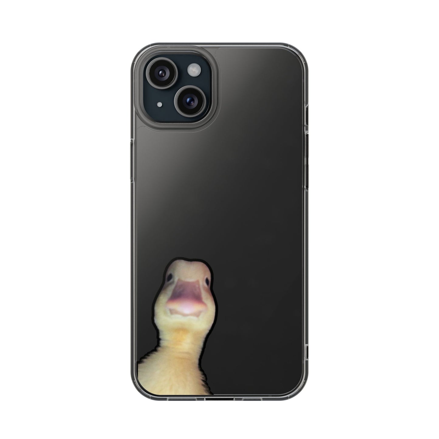STRAIGHT Duck - Clear Phone Case