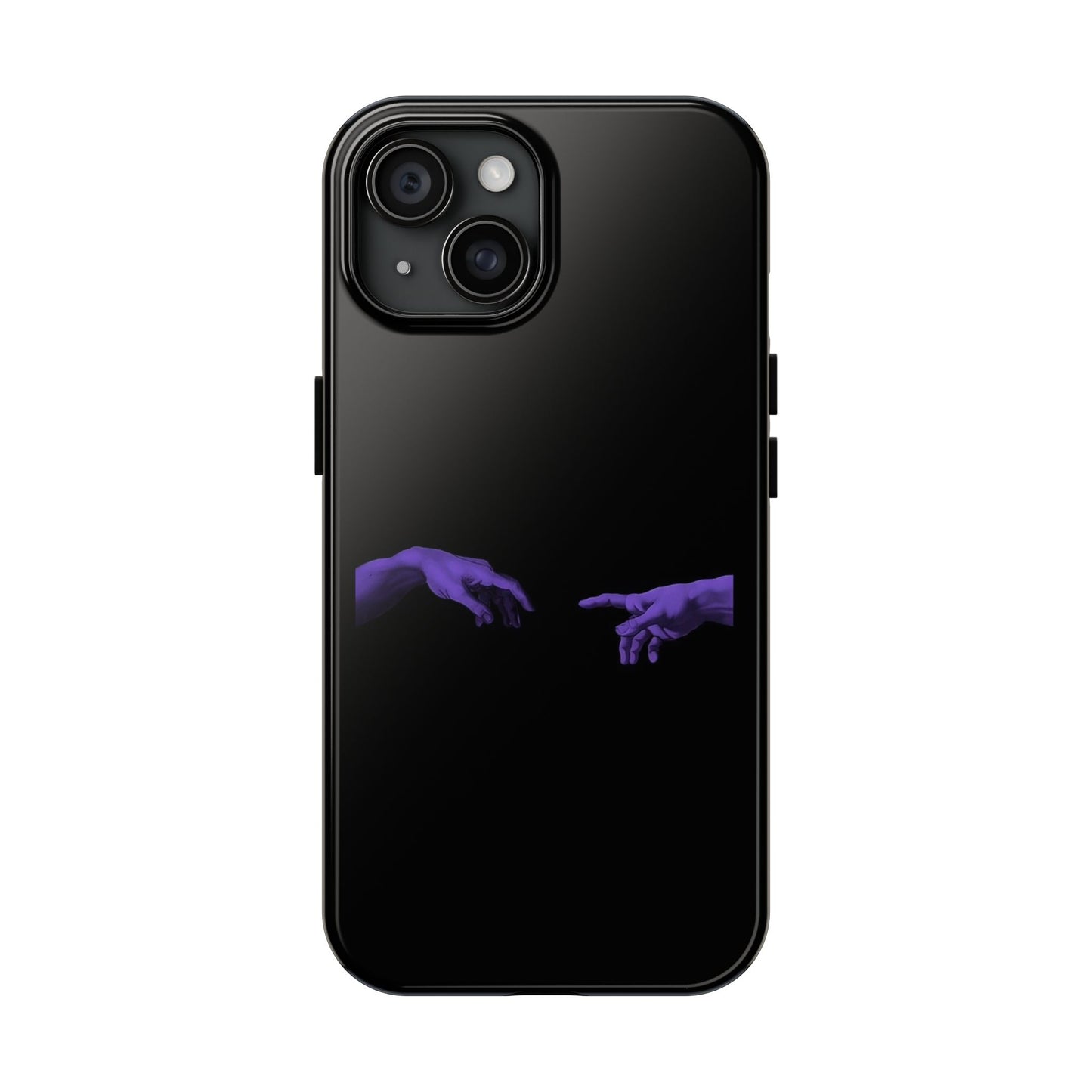 BLACK - Tough Phone Case