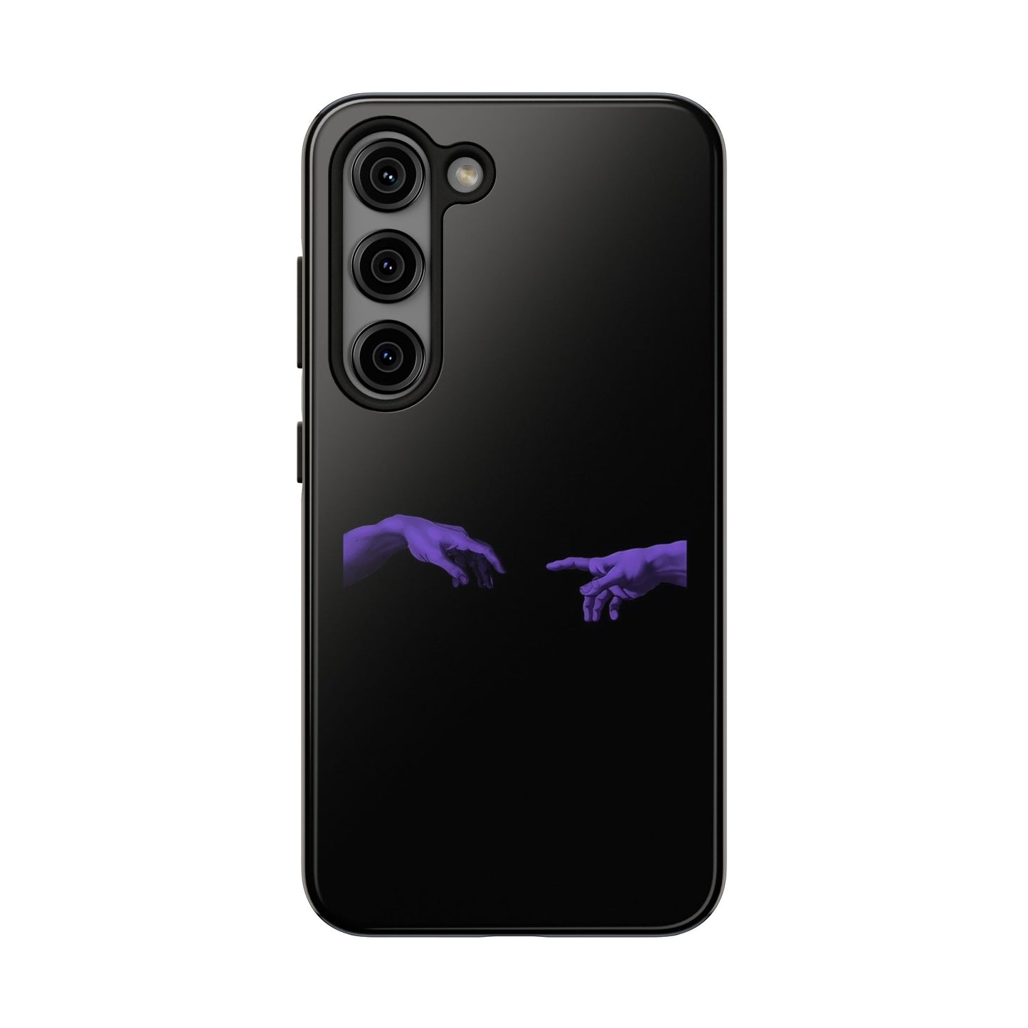 BLACK - Tough Phone Case