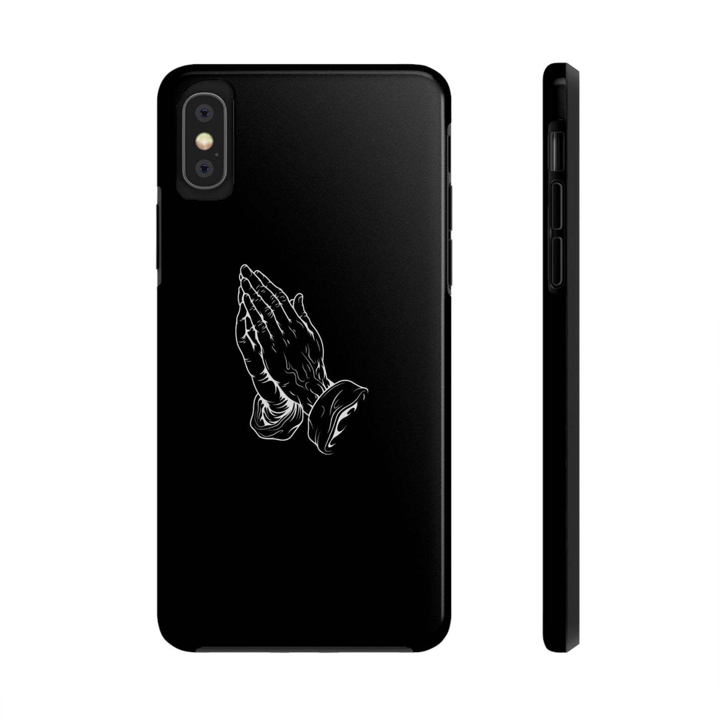 BLACK - Tough Phone Case