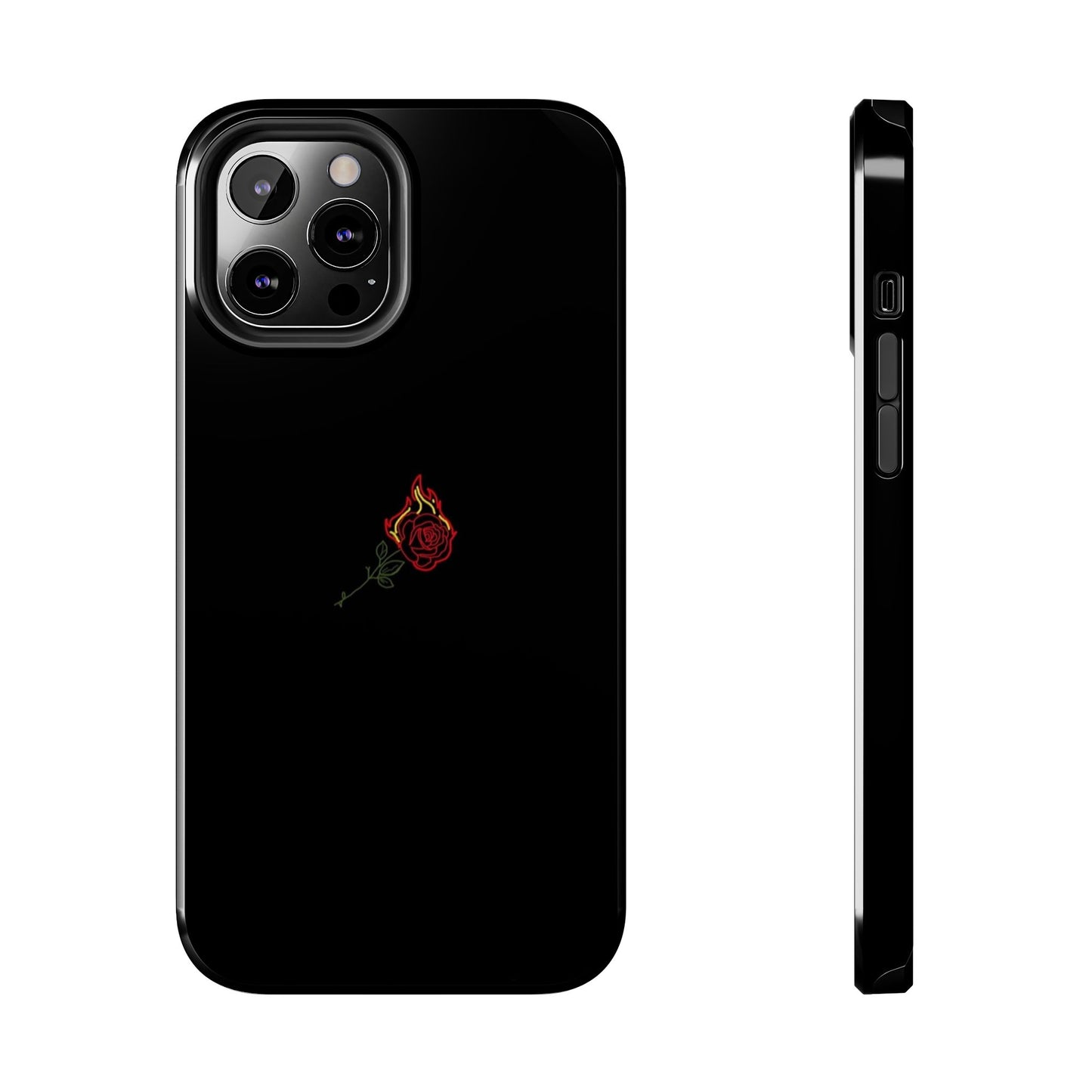 BLACK - Tough Phone Case