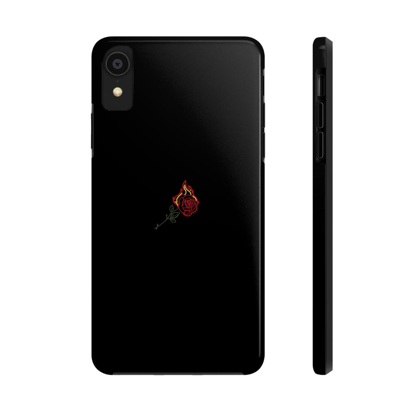 BLACK - Tough Phone Case