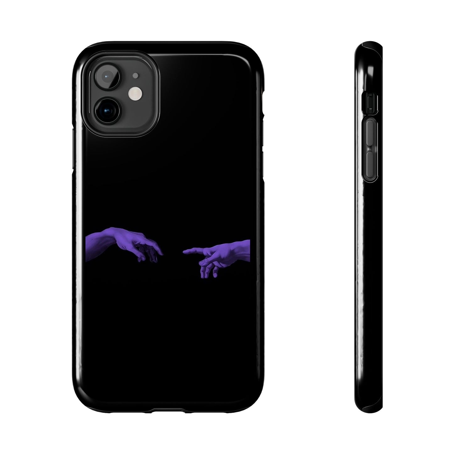BLACK - Tough Phone Case
