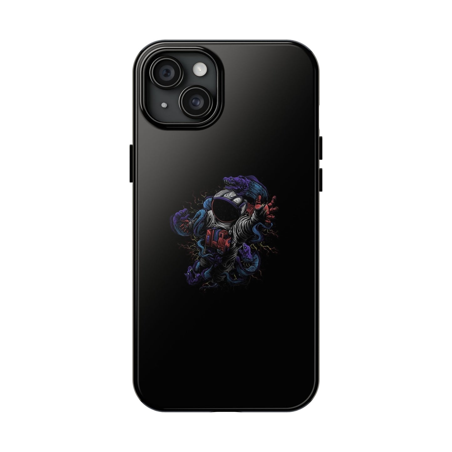 BLACK - Tough Phone Case