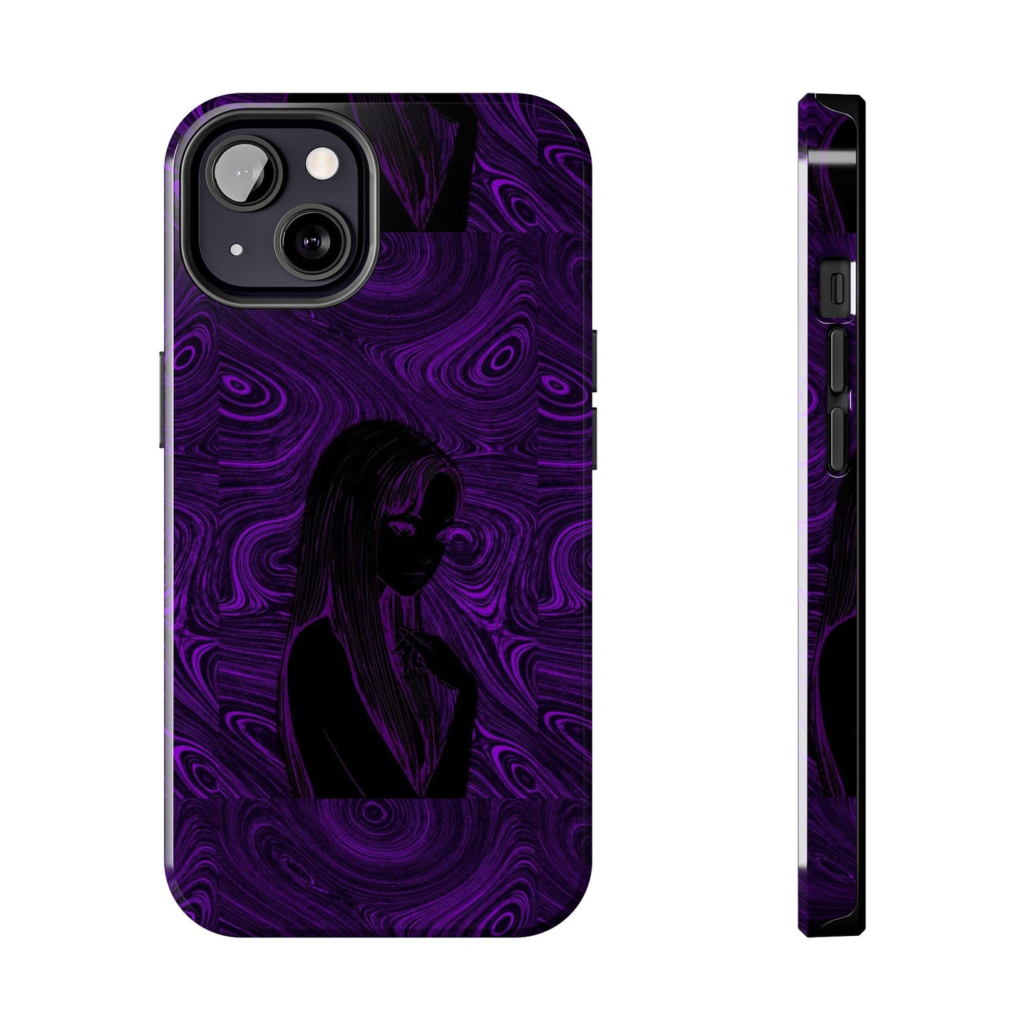 BLACK&PURPLE - Tough Phone Case