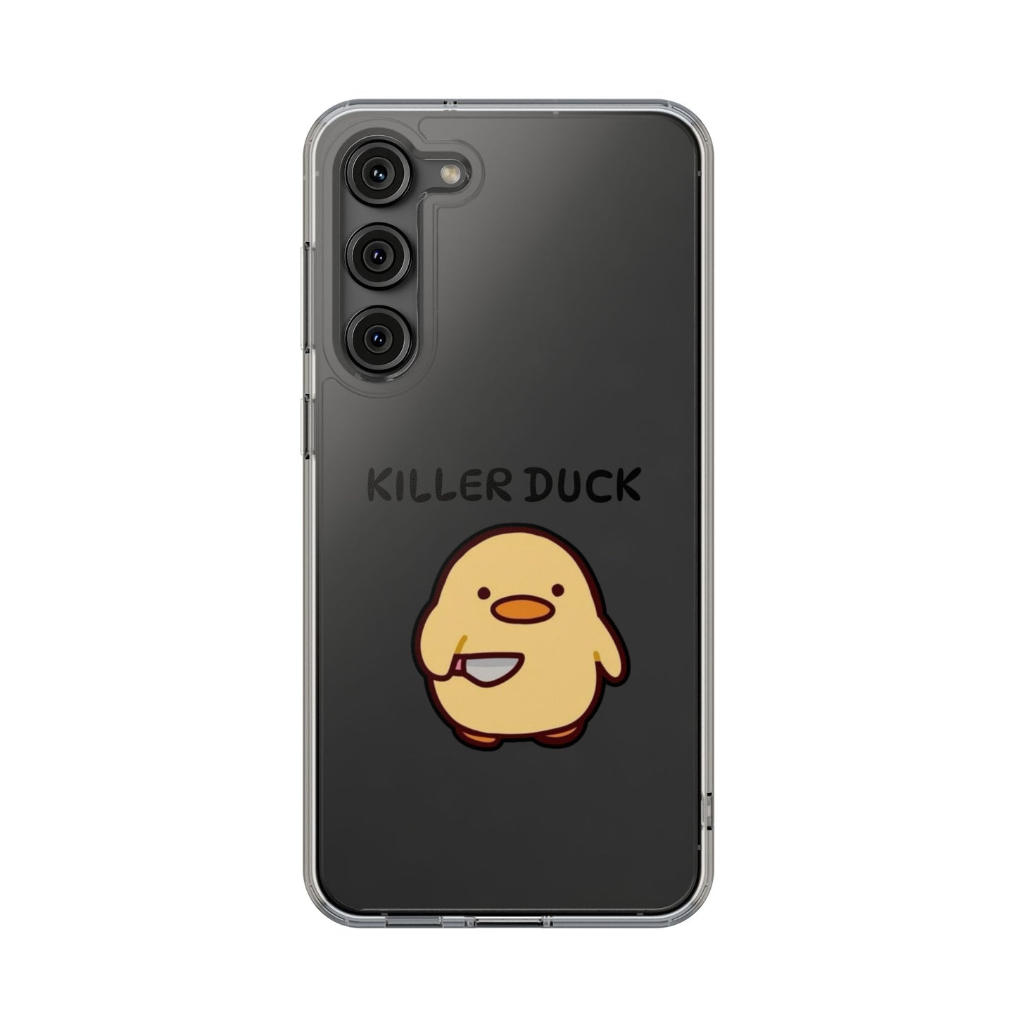 Killer Duck - Clear Phone Case