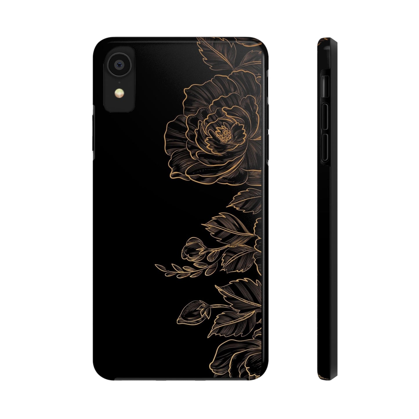 BLACK - Tough Phone Case