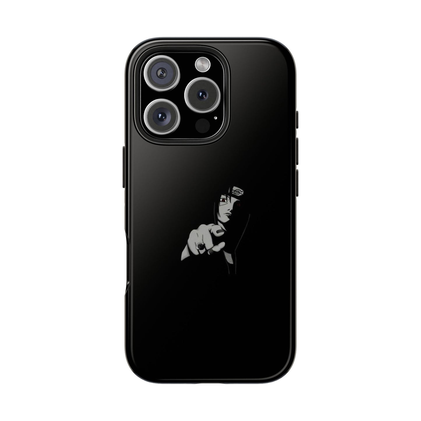 BLACK - Tough Phone Case