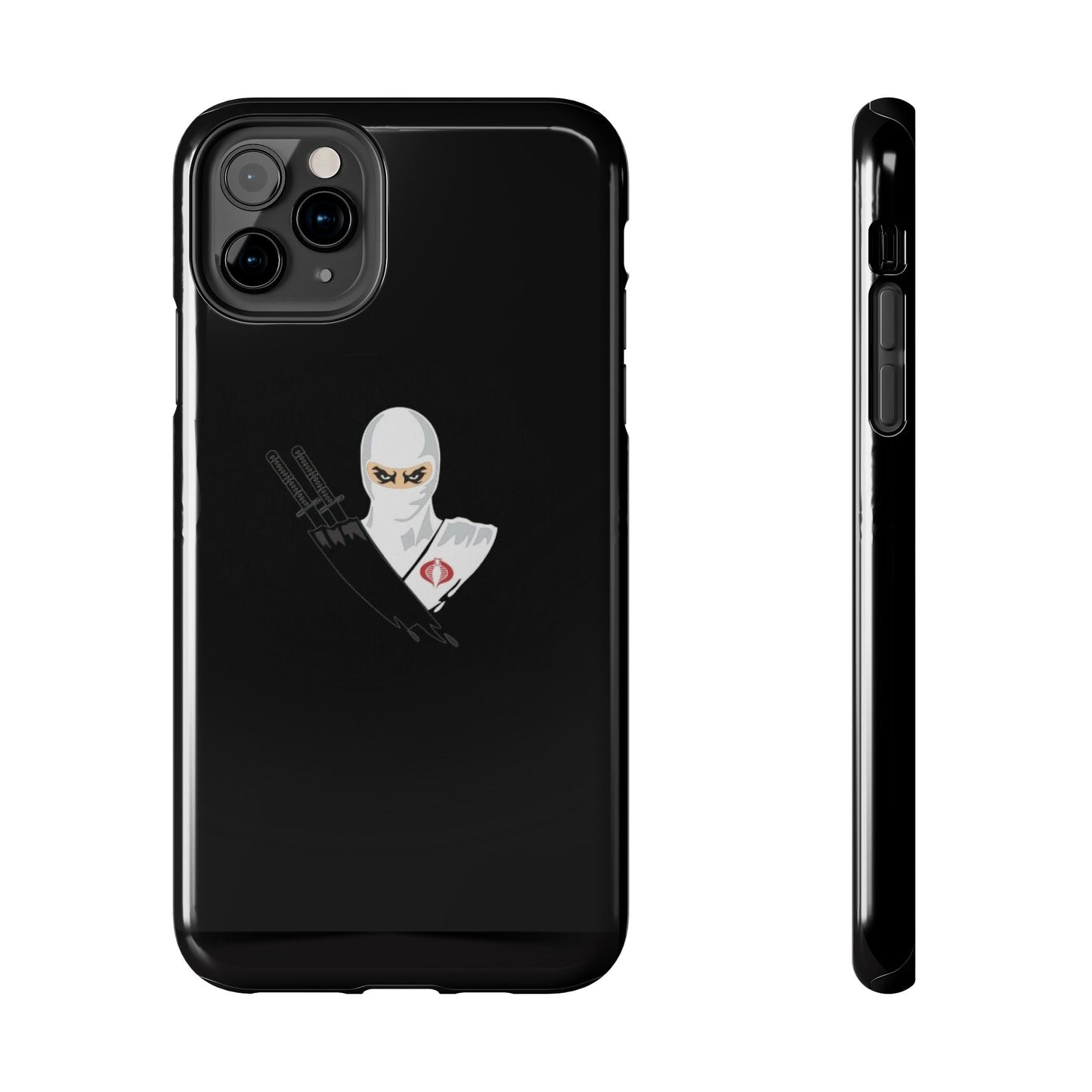 BLACK - Tough Phone Case