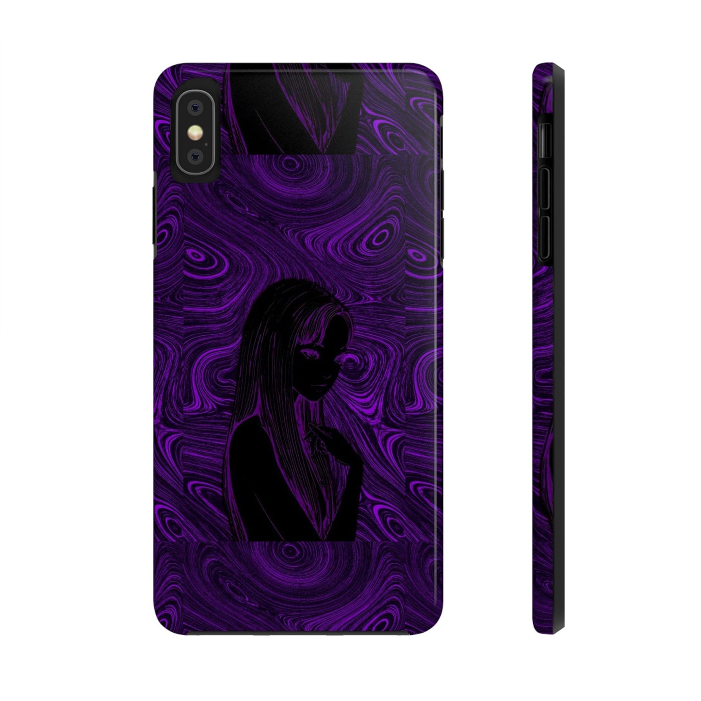 BLACK&PURPLE - Tough Phone Case