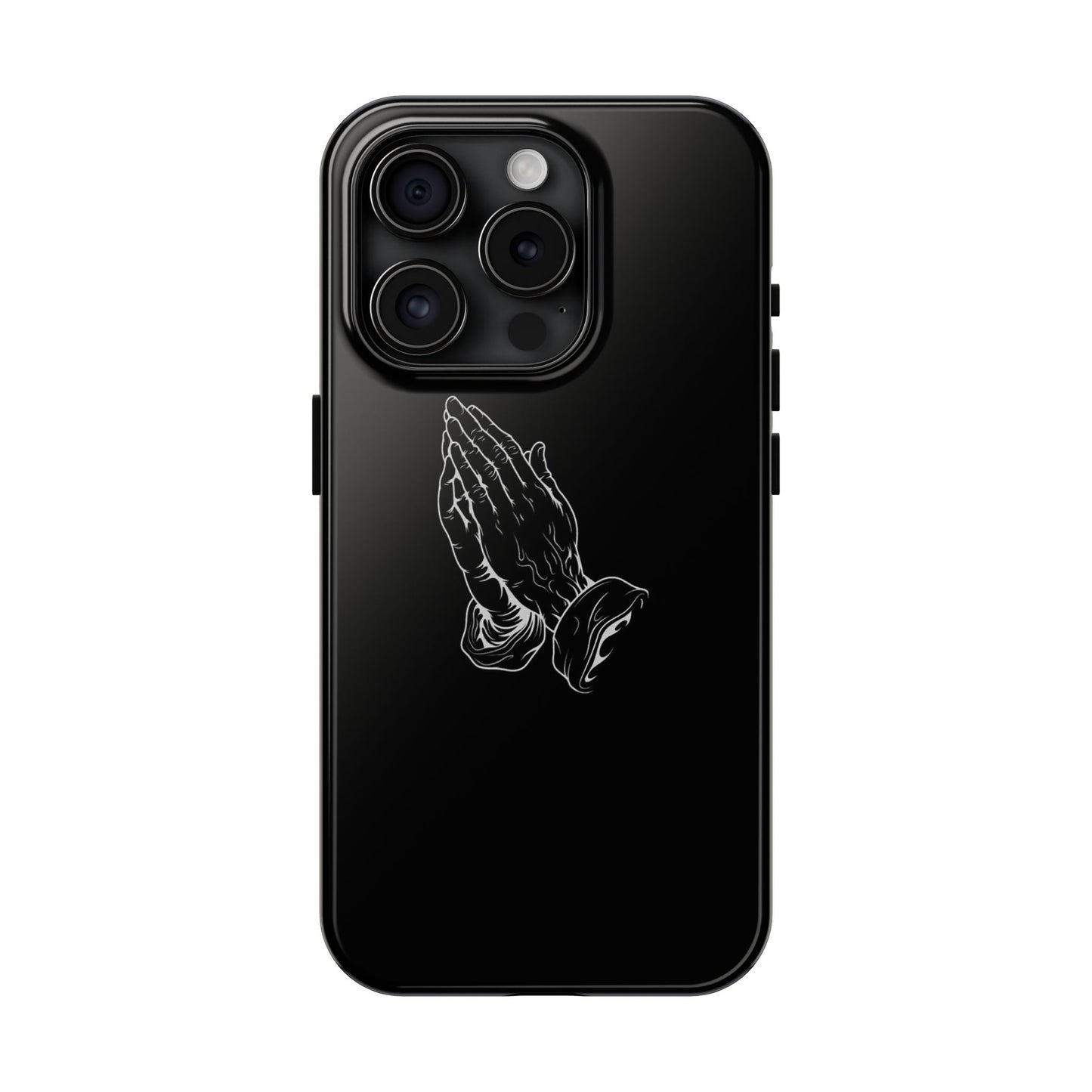 BLACK - Tough Phone Case