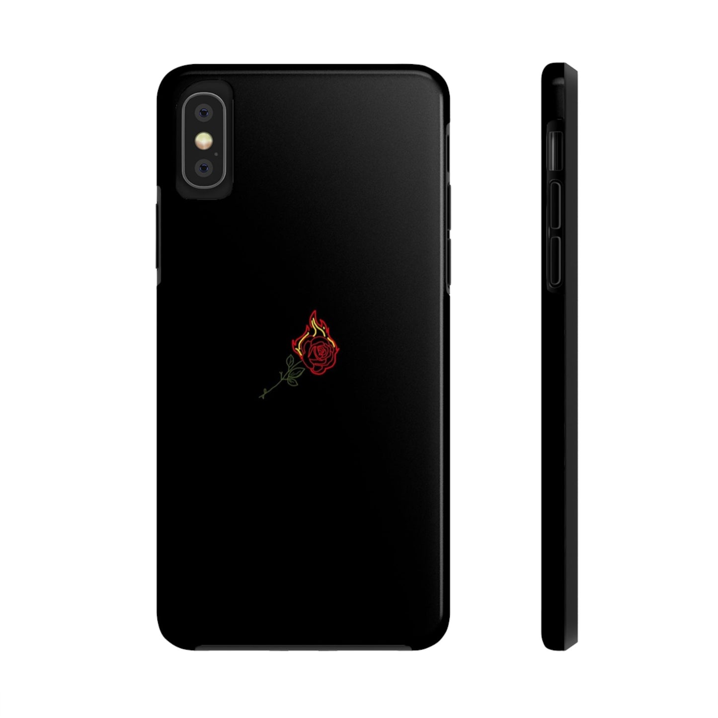 BLACK - Tough Phone Case