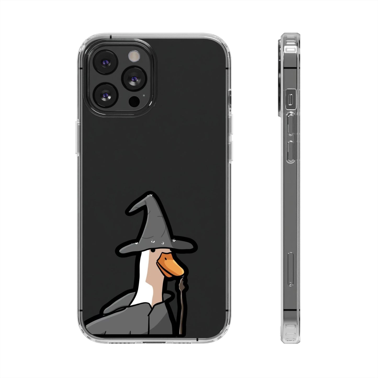 WIZARD Duck - Clear Phone Case
