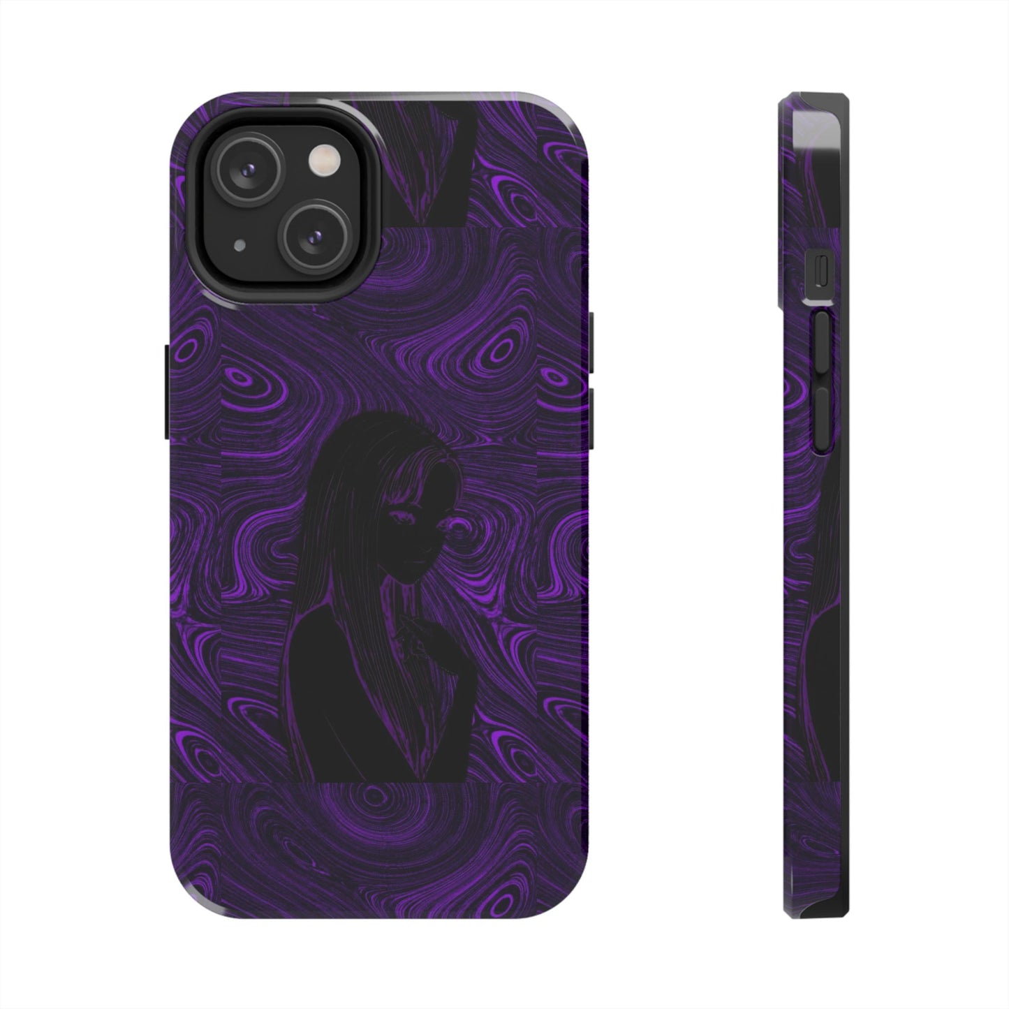 BLACK&PURPLE - Tough Phone Case