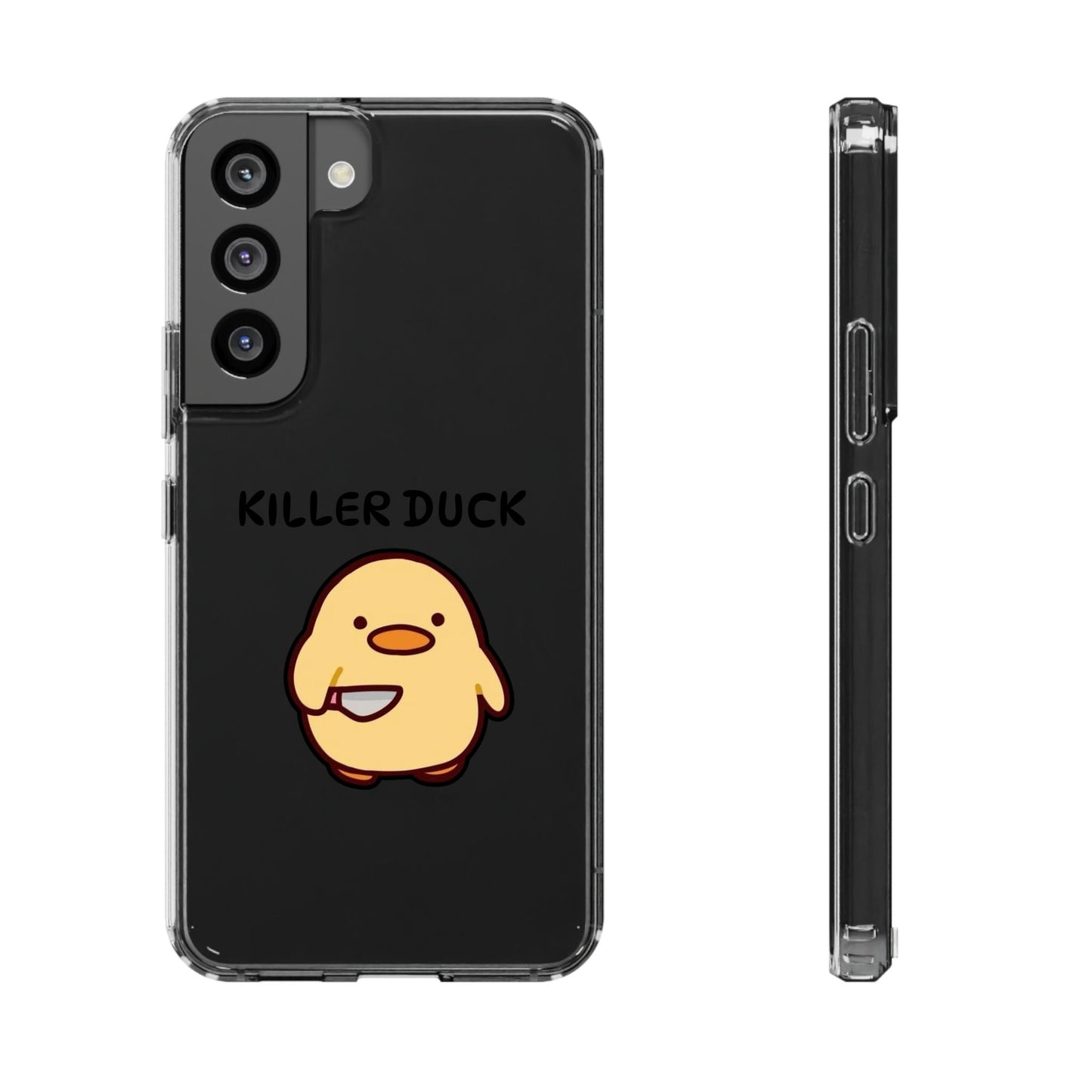 Killer Duck - Clear Phone Case