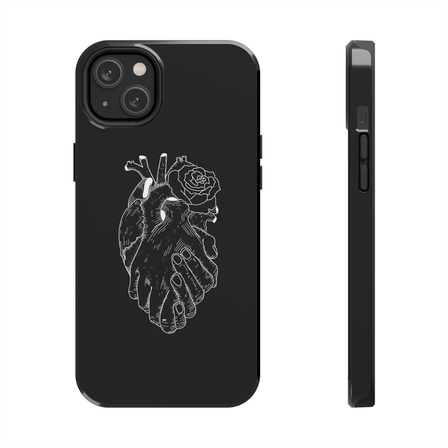 BLACK - Tough Phone Case