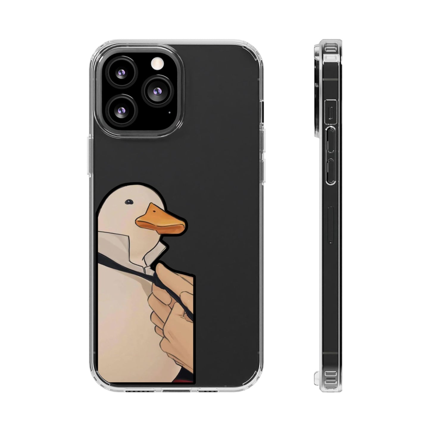 GENTLE DUCK - Clear Phone Case