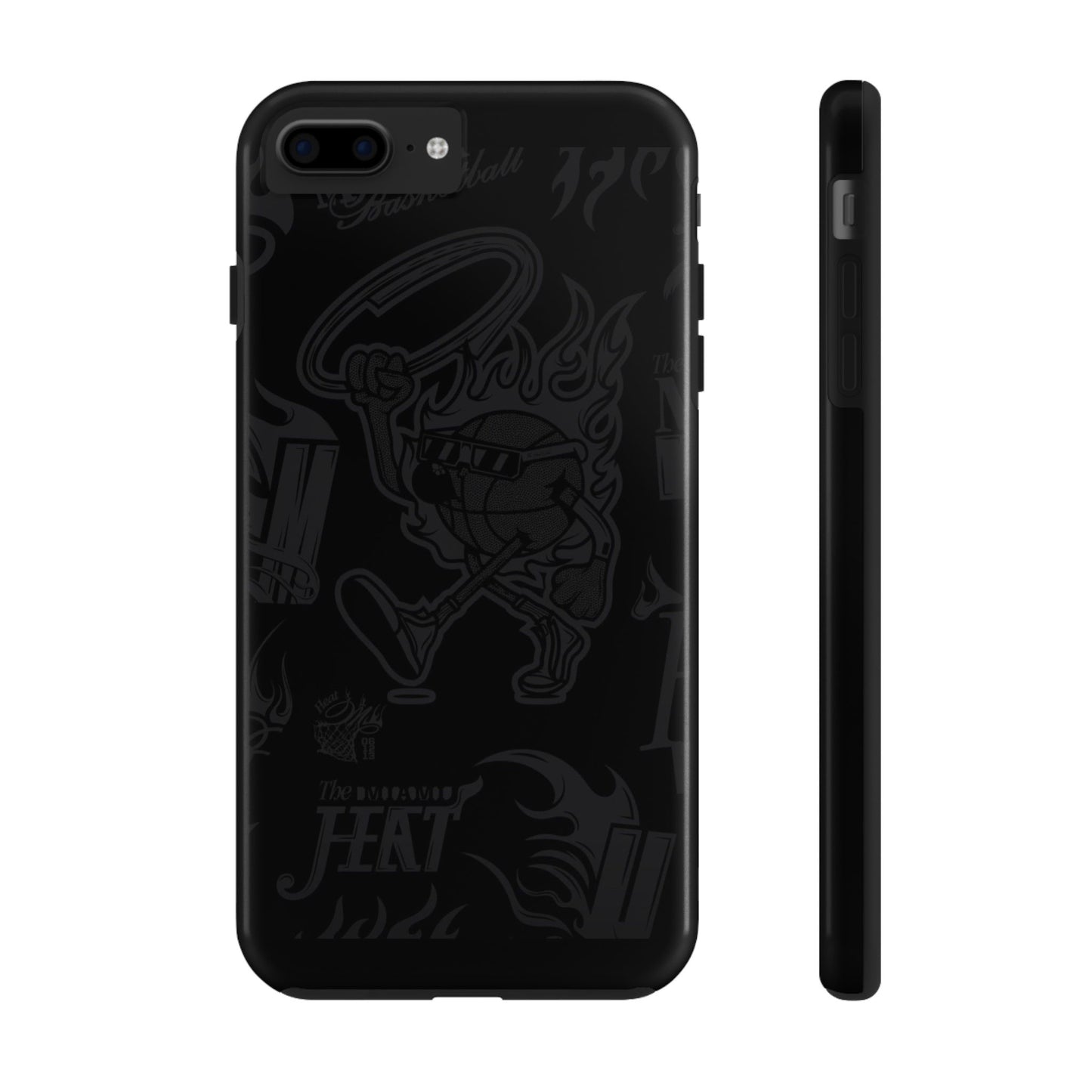 BLACK - Tough Phone Case
