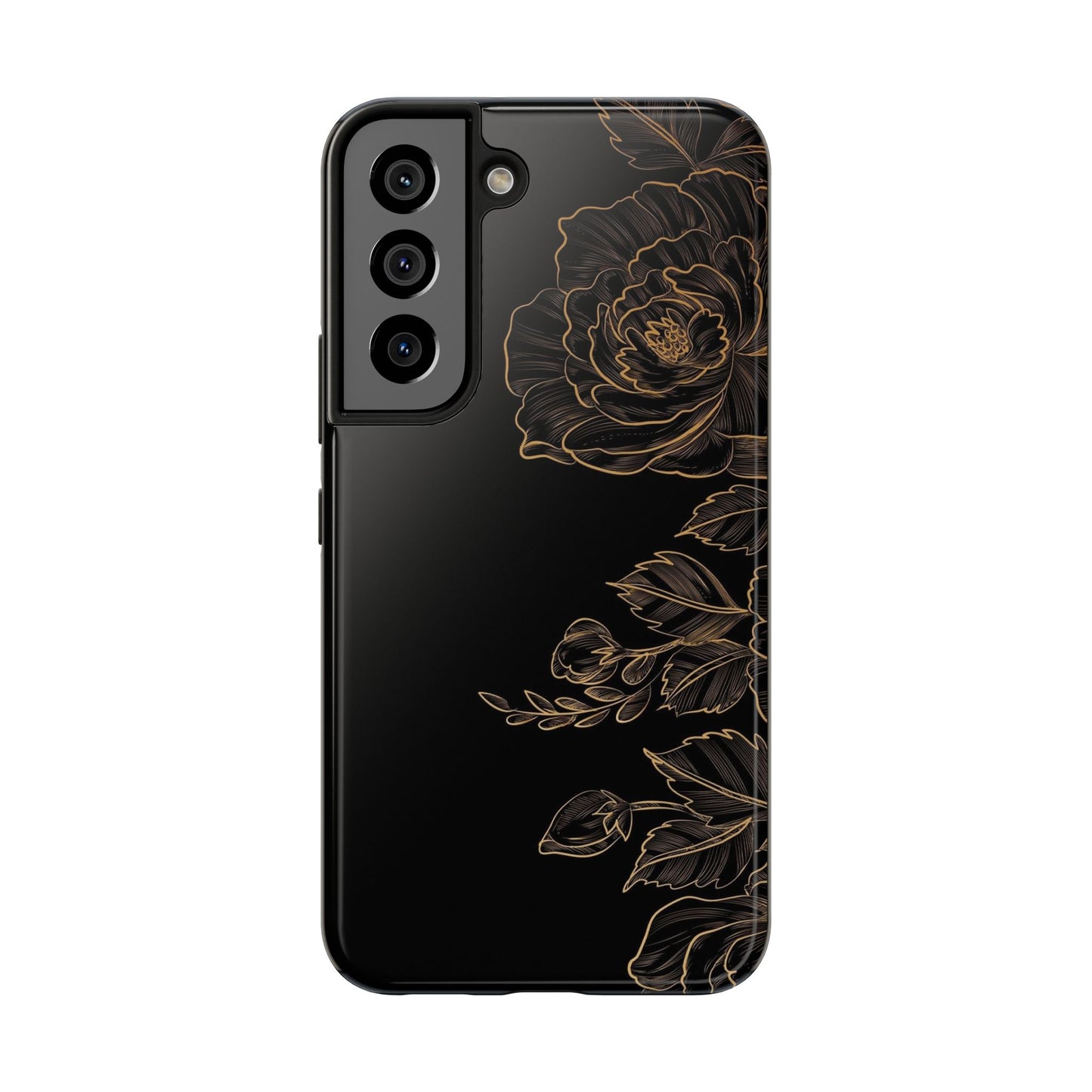 BLACK - Tough Phone Case